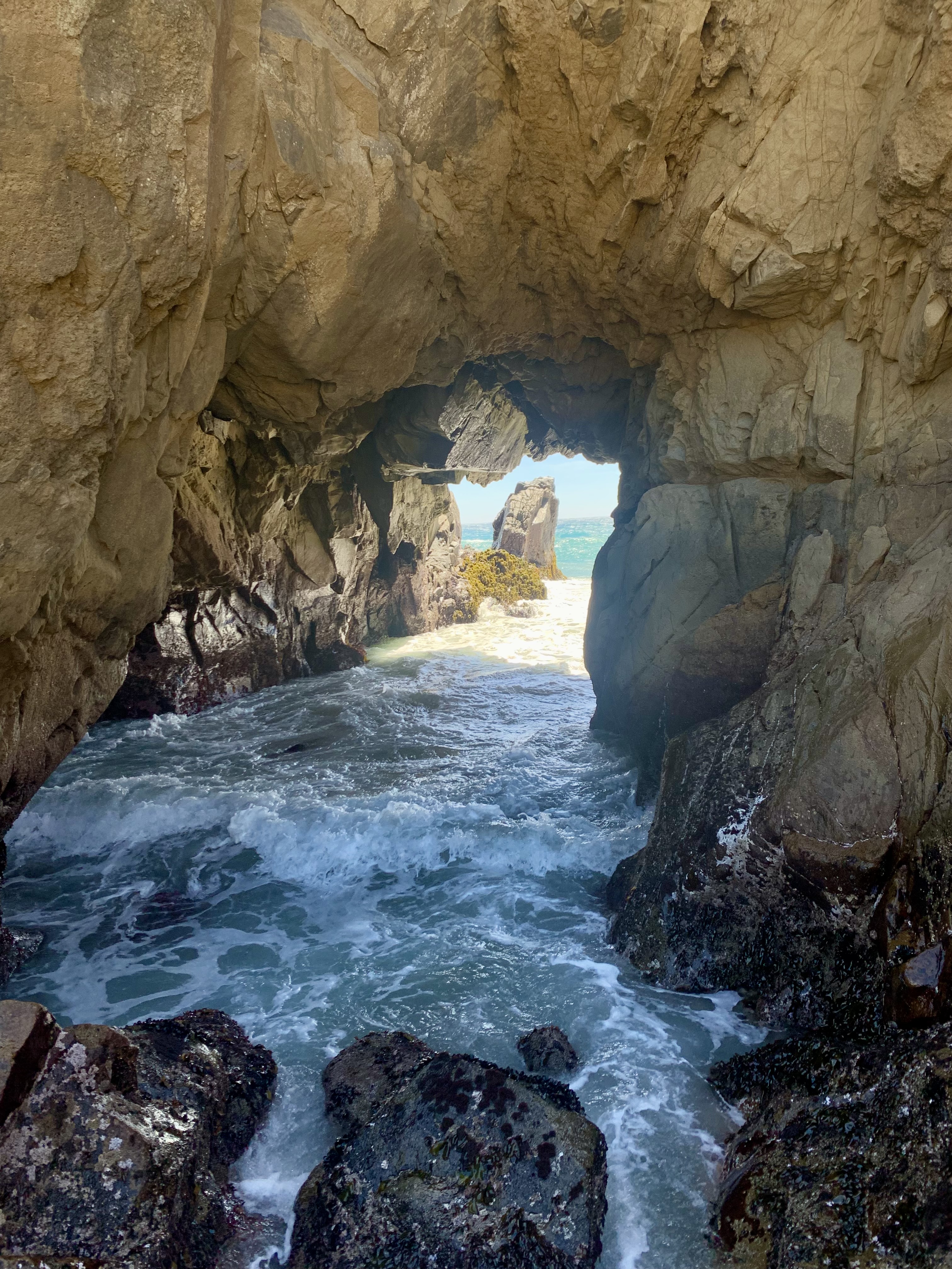 Pfeiffer Beach 进洞