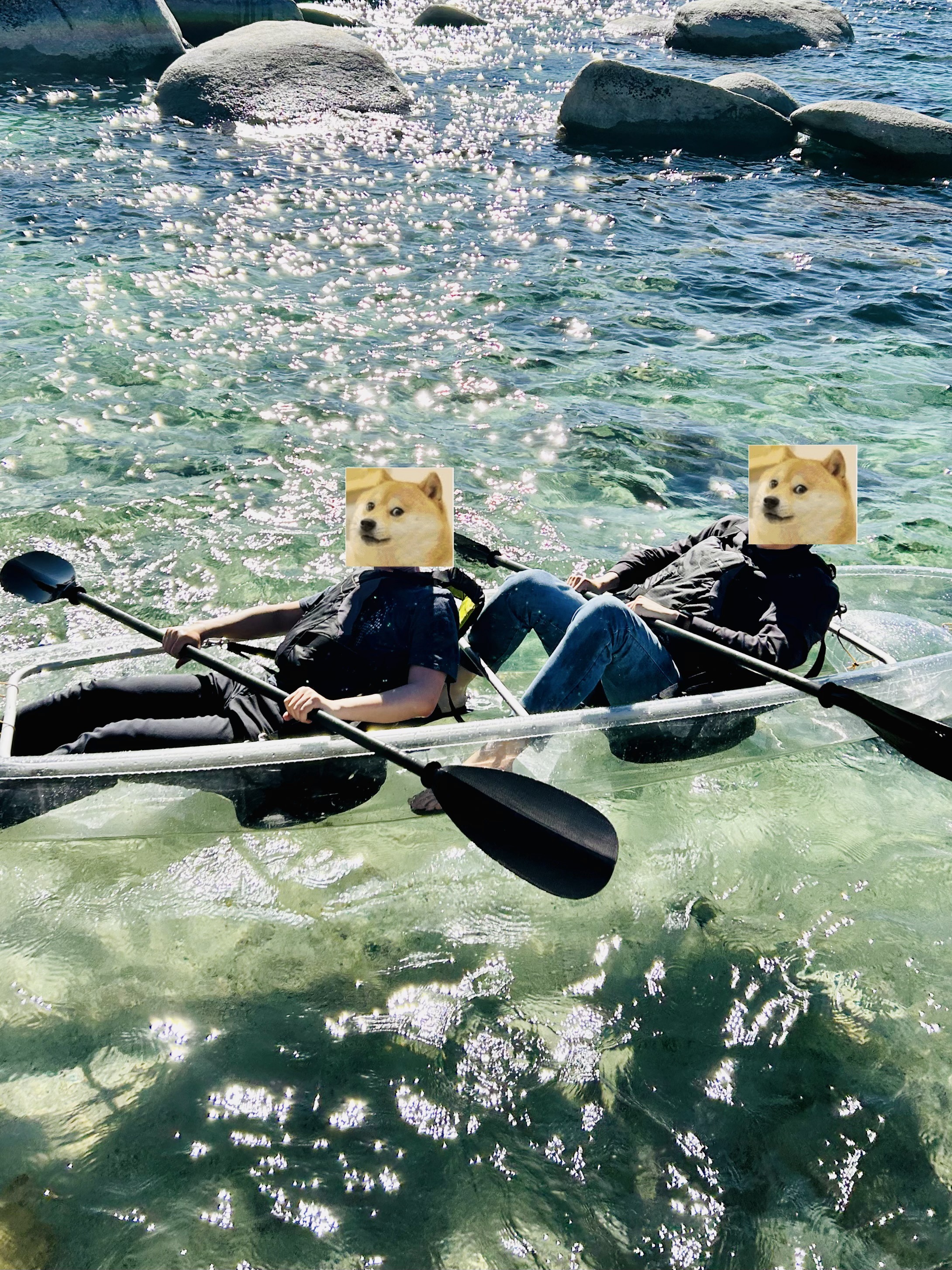 透明 Kayak